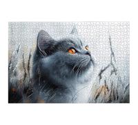 Puzzle 2000 Pezzi Gatti per Adulti, 99.5x70.5 cm Puzzle Carino per Decorazione Parete, Giochi Educativo per Famiglie, Puzzles Arte in Legno Impegnativi, 2000 Pezzi Puzzles per Regalo Donne, -8938