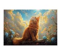 Puzzle 2000 Pezzi Gatti per Adulti, 99.5x70.5 cm Puzzle Paesaggi per Decorazione Parete, Giochi Educativo per Famiglie, Puzzles Arte in Legno Impegnativi, 2000 Pezzi Puzzles per Regalo Donne, -8372