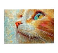 Puzzle 2000 Pezzi Gatti, Puzzle Animali Puzzles in Legno Dimensione Di 99x70cm, Classici Sfide Divertenti Intrattenimento Creativo, Divertimento Confezione di Alta Qualità Regalo Uomo e Donna -2304