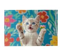 Puzzle 2000 Pezzi Gatti, Puzzle Fiori Puzzles in Legno Dimensione Di 99x70cm, Classici Sfide Divertenti Intrattenimento Creativo, Divertimento Confezione di Alta Qualità Idea Regalo Uomo e Donna -1934