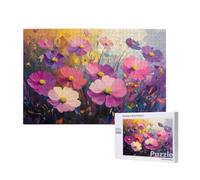 Puzzle 2000 Pezzi Grandi Dimensioni per Adulti, Fiore Puzzle Viola Motivo Progettazione, Legna Jigsaw 99x70cm con Compact Box e Poster Incluso per Home Wall Decor, Regalo Donna, Men Gifts, Model631