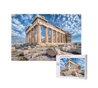 Puzzle 2000 Pezzi Grecia Puzzle Partenone Grandi Dimensioni per Adulti Con Scatola di Imballaggio e Immagini di Riferimento,Divertenti Giochi per Tutta la Famiglia,Come Regalo per Amici 2T-806