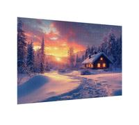 Puzzle 2000 Pezzi inverno Puzzle Classici per Gioco Familiare, n-108