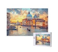 Puzzle 2000 Pezzi Italia Puzzle Paesaggio Grandi Dimensioni per Adulti Con Scatola di Imballaggio e Immagini di Riferimento,Divertenti Giochi per Tutta la Famiglia,Come Regalo per Amici 2T-919