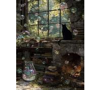 Puzzle 2000 Pezzi, Jigsaw Puzzle per Adulti, Bubble Gatto Nero BLQSBGA6-384