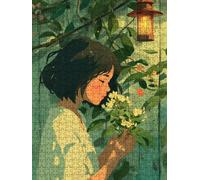 Puzzle 2000 Pezzi, Jigsaw Puzzle per Adulti, Donna Fiori BLQSBGA6-371