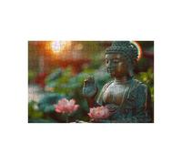 Puzzle 2000 Pezzi, Legno Zen Puzzle 2000 Pezzi Adulti, Puzzles Classici Paesaggio per Tutta la Famiglia Insieme, Puzzles per Alleviare lo Stress e Primavera Decorazioni Parete 70 x 100 Cm LZPT-03993