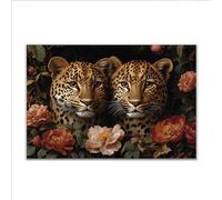 Puzzle 2000 Pezzi Leopardo Animale Puzzle Grandi Dimensioni per Adulti 100 x 70cm, Adulti Difficili Impossible Giochi, Rilassamento e Intelligence, Jigsaw Personalizzato per Maschio e Femmina N-1