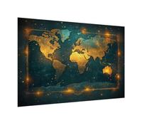 Puzzle 2000 Pezzi Mappa del mondo Puzzle Classici per Gioco Familiare n-748 | Impossibile Puzzles, Intrattenimento Creativo, Rilassamento Intelligence, Regalo per Amore e Amico, Decorazioni Casa, Pianeta