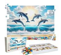 Puzzle 2000 Pezzi mare lfino, Puzzle 2000 Pièces Challenge Impossible, Puzzles 99.5x70.5 cm Taglia Grande Adulti, Giochi Educativo per Famiglie, Regalo Puzzles Classici, Decorazioni Casa W3H-736