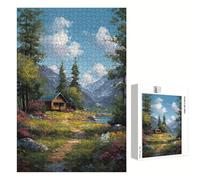 Puzzle 2000 Pezzi - Montagna & Paesaggio - Puzzle in Legno Durevole con Lettere sul Retro - 70 x 100 cm - Hobby Creativo Senza Polvere - Articolo per Collezionisti e 14 Anni in Su P3#1016