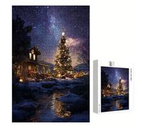 Puzzle 2000 Pezzi - Natale & Cielo stellato - Puzzle in Legno Durevole con Lettere sul Retro - 70 x 100 cm - Hobby Creativo Senza Polvere - Articolo per Collezionisti e 14 Anni in Su P3#955