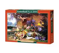 Puzzle 2000 pezzi Natura morta elegante con fiori Eugene Bidau