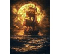 Puzzle 2000 Pezzi, Navi Marittime 3D Puzzle per Adulti Impegnativo, Educa Puzzles Artistico, Divertente E Stimolante Puzzles Decorativo per La Famiglia, Regalo e Decorazione Pareti DX0YL6-294