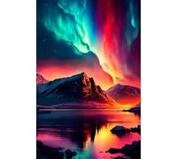 Puzzle 2000 Pezzi Paesaggio Dell'Aurora Puzzle Classici, Giochi Rilassamento e Intelligence, Puzzles Impossible, Idea Regalo Uomo e Donna