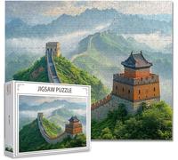 Puzzle 2000 Pezzi paesaggio Puzzle Grandi Adulti Difficili Impossibili Legno Arte Jigsaw Sviluppa La Coordinazione Occhio-Mano Con Poster Incluso, Compact Box Idea Regalo Uomo e Donna 70.5X99.5cm I-4