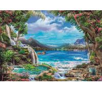 Puzzle 2000 pezzi Paradiso in terra CLEMENTONI