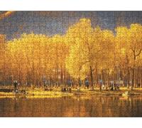 Puzzle 2000 Pezzi, Parco Giallo 3D Puzzle per Adulti Impegnativo, Educa Puzzles Artistico, Divertente E Stimolante Puzzles Decorativo per La Famiglia, Come Regalo e Decorazione Pareti R6KH-439