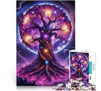 Puzzle 2000 pezzi per adolescenti Albero Cosmico della Vita Gioco impegnativo e gioco in famiglia Lista dei desideri con Babbo Natale 70x100cm