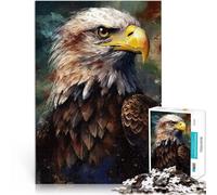Puzzle 2000 pezzi per adolescenti Aquila orgogliosa Difficile da completare ma divertente e umoristico Migliorare l'amore tra le coppie 70x100cm