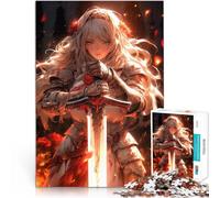 Puzzle 2000 pezzi per adolescenti Assassina fanciulla della spada Attività per famiglie con pezzi completamente interconnessi di forma casuale 70x100cm