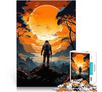 Puzzle 2000 pezzi per adolescenti Astronauta del Solstizio giochi divertenti per famiglie Lista dei desideri con Babbo Natale 70x100cm