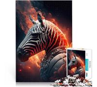 Puzzle 2000 pezzi per adolescenti Astronauta Zebra Antistress Vacanza in patria Uccidere il tempo Giocattoli per la decorazione della casa 70x100cm