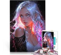 Puzzle 2000 pezzi per adolescenti Bagliore enigmatico Giocattoli educativi per l'apprendimento Giochi per famiglie Regalo divertente 70x100cm