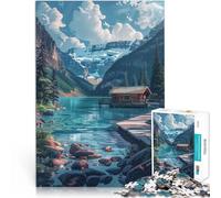 Puzzle 2000 pezzi per adolescenti Baita di montagna sul lago Giocattoli Giochi Educativi Antistress perché è ideale come regalo per tutta la famiglia 70x100cm