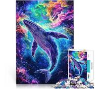 Puzzle 2000 pezzi per adolescenti Balena nello spazio Giocattoli educativi per l'apprendimento Giochi per famiglie grande regalo 70x100cm