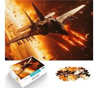 Puzzle 2000 pezzi per adolescenti Caccia spaziale in fiamme Giocattoli di gioco impegnativi è ideale come regalo per tutta la famiglia 70x100cm