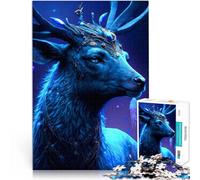 Puzzle 2000 pezzi per adolescenti Cervo di fantasia Giocattolo educativo intellettuale decomprimente Regalo di compleanno, regali, arte murale 70x100cm