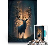 Puzzle 2000 pezzi per adolescenti Cervo di terra mitica Gioco impegnativo e gioco in famiglia Giocattoli per la decorazione della casa 70x100cm