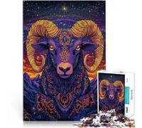 Puzzle 2000 pezzi per adolescenti Cielo stellato e pecore Per il divertimento in famiglia Ogni pezzo è unico - Gioco divertente e stimolante per tutta la famiglia 70x100cm