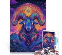 Puzzle 2000 pezzi per adolescenti Cielo stellato e pecore Vacanza a casa: uccidere il tempo Migliorare l'amore tra le coppie 70x100cm