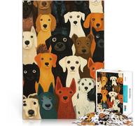 Puzzle 2000 pezzi per adolescenti Collezione di ritratti di cani Antistress Sfida difficile offerte come regali per tutta la famiglia 70x100cm