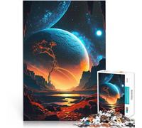 Puzzle 2000 pezzi per adolescenti Cosmo del crepuscolo per il giocattolo di sfida del gioco educativo Gioco educativo per compleanno e Natale 70x100cm