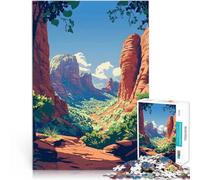 Puzzle 2000 pezzi per adolescenti Dipinto di Sedona Red Rocks, Arizona apprendimento educativo Regalo di compleanno, regali, arte murale 70x100cm