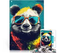 Puzzle 2000 pezzi per adolescenti Divertimento estivo con l'orso panda Gioco intellettuale offerte come regali per tutta la famiglia 70x100cm