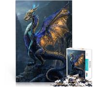 Puzzle 2000 pezzi per adolescenti Drago Etereo della Caduta delle Stelle Giocattoli fai da te offerte come regali per tutta la famiglia 70x100cm
