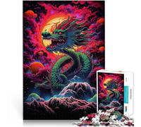 Puzzle 2000 pezzi per adolescenti Drago volante asiatico 04 Giocattoli da gioco per regalo di famiglia Adatto per la decorazione del desktop 70x100cm
