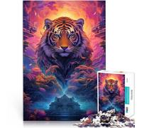 Puzzle 2000 pezzi per adolescenti Fantasia di tigre per il giocattolo di sfida del gioco educativo Collezione di artisti, Belle arti 70x100cm