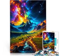 Puzzle 2000 pezzi per adolescenti Fiume d'oro Antistress Vacanza in patria Uccidere il tempo offerte come regali per tutta la famiglia 70x100cm