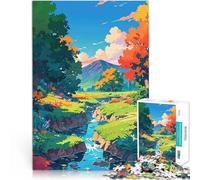 Puzzle 2000 pezzi per adolescenti Foresta arcobaleno Giocattoli educativi per l'apprendimento Giochi per famiglie Un'opera d'arte 70x100cm