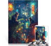 Puzzle 2000 pezzi per adolescenti Gatti in Giappone Antistress Vacanza in patria Uccidere il tempo Adatto per la decorazione del desktop 70x100cm