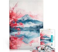 Puzzle 2000 pezzi per adolescenti Giappone monte fuji sakura Giocattoli di gioco impegnativi è ideale come regalo per tutta la famiglia 70x100cm