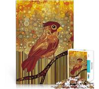 Puzzle 2000 pezzi per adolescenti Giovane uccello nella foresta astratta sfida educativa Ogni pezzo è unico - Gioco divertente e stimolante per tutta la famiglia 70x100cm