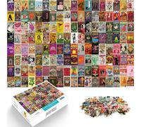 Puzzle 2000 pezzi per adolescenti Giunzione di poster retrò Giocattoli di gioco impegnativi Giocattoli per la decorazione della casa 70x100cm