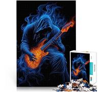 Puzzle 2000 pezzi per adolescenti Il chitarrista focoso Giochi educativi Decorazione della casa è ideale come regalo per tutta la famiglia 70x100cm