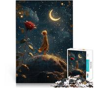 Puzzle 2000 pezzi per adolescenti Il Piccolo Principe sotto le Stelle Antistress Sfida difficile Adatto per la decorazione del desktop 70x100cm